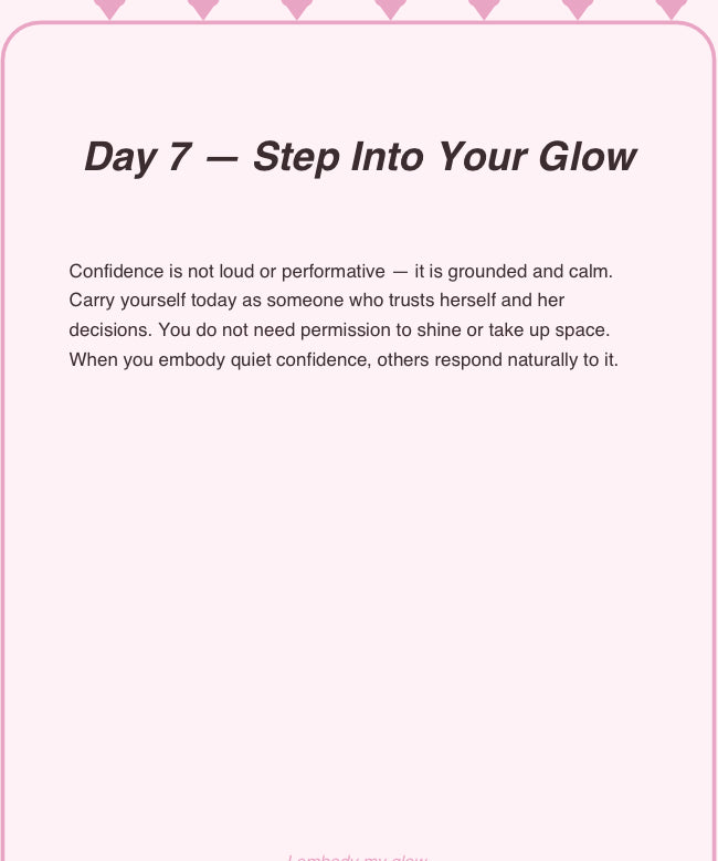 Soft Reset: The Quiet Glow-Up Guide